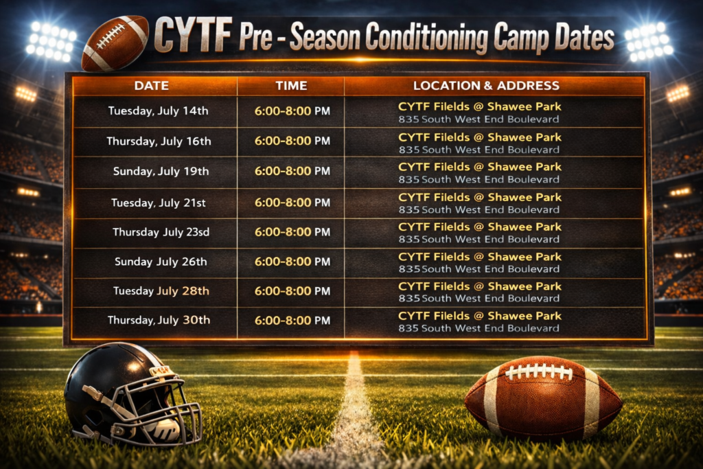 CYTF Pre Season